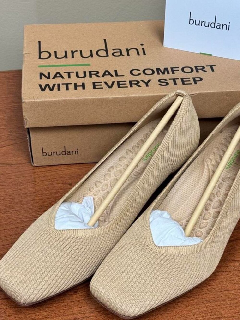 Burudani Knit Block Heel Shoes, Size 10